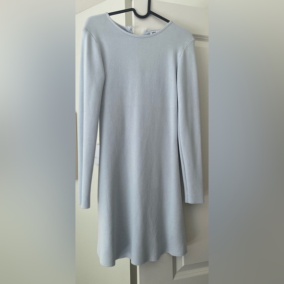 Zara blue mini knit dress - size small - Picture 2 of 7
